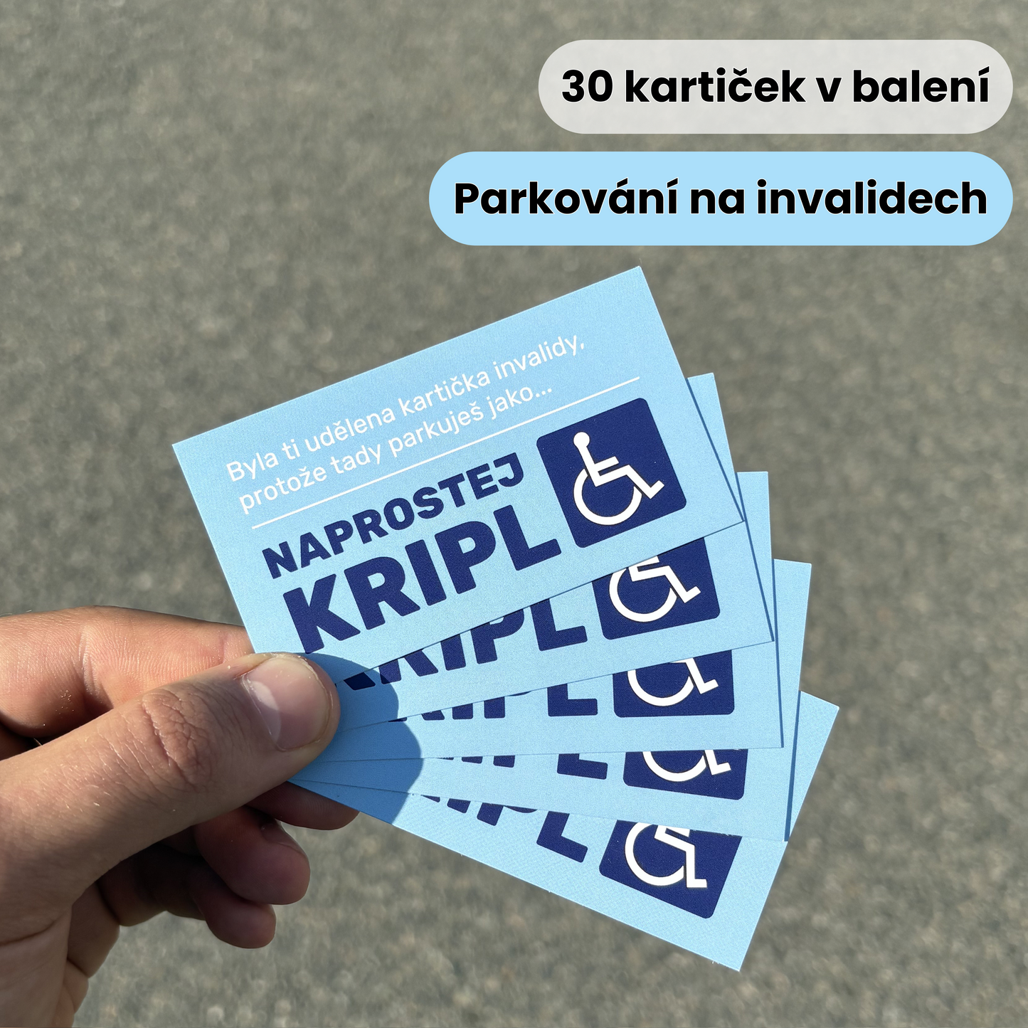Parkuješ jako naprostej kripl