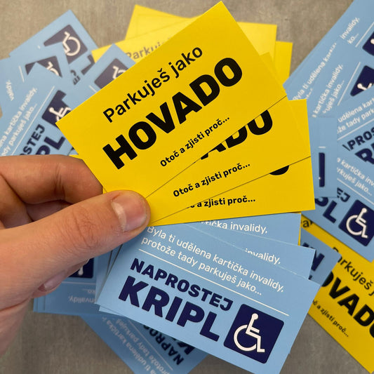 Kombinace kartiček hovado a kripl