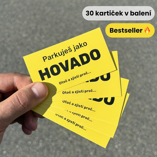 Parkuješ jako hovado
